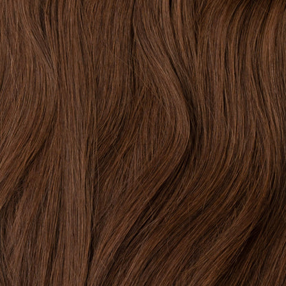 Clip in Ponytail - Warm Brown 4