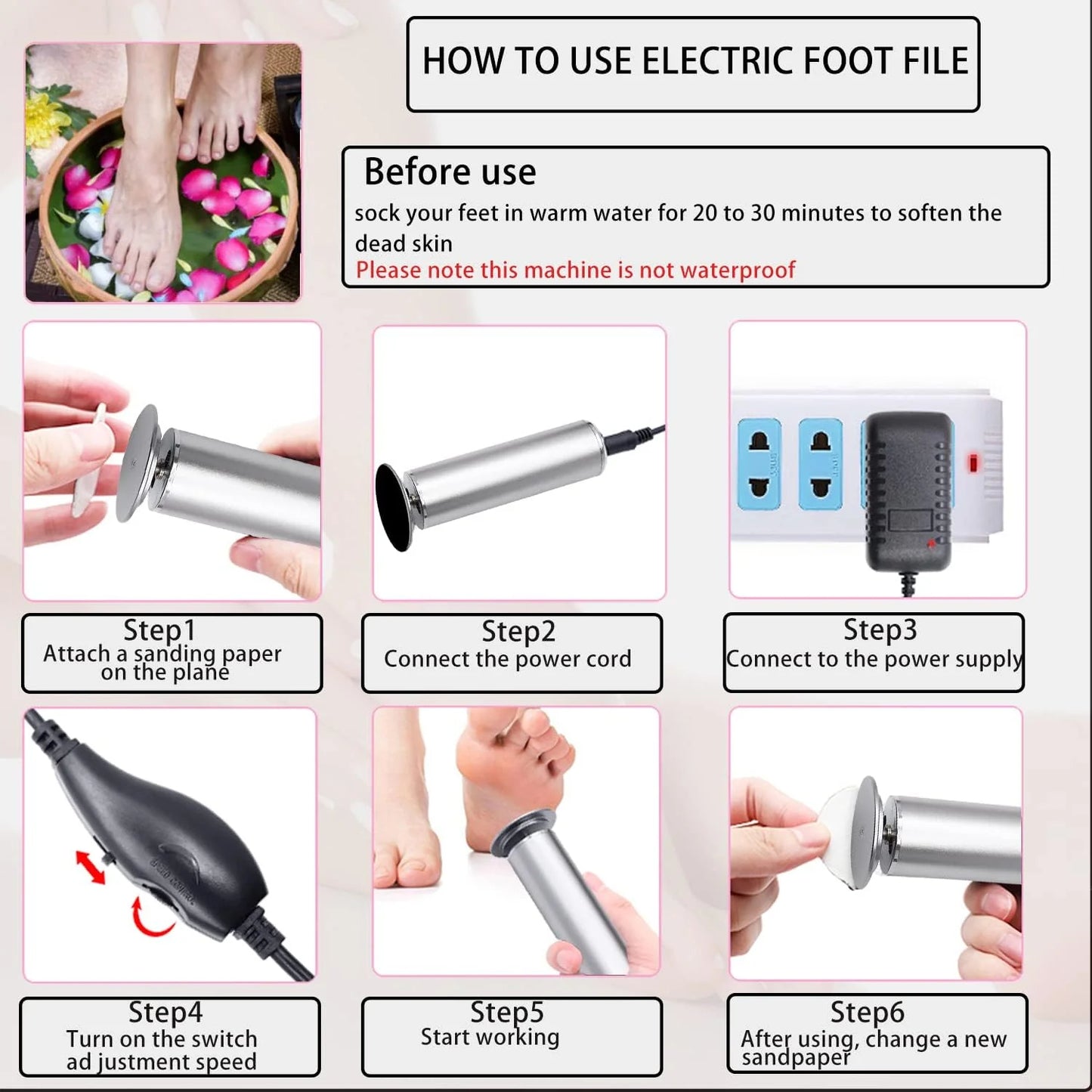 🔥LAST DAY PROMOTION 49% OFF 🔥Electric Foot Callus Remover