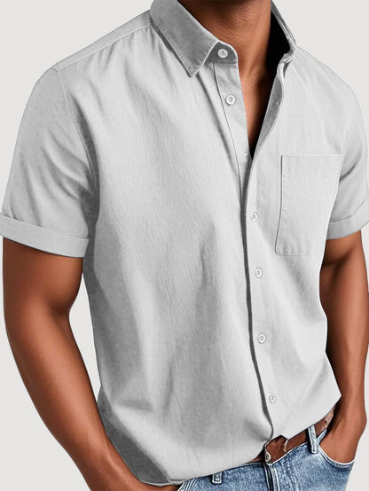 Comfortable Retro Short Sleeve Shirt