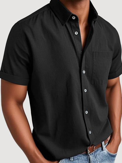 Comfortable Retro Short Sleeve Shirt