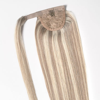 Clip in Ponytail - Light Beige Blonde Mix 16B/60B