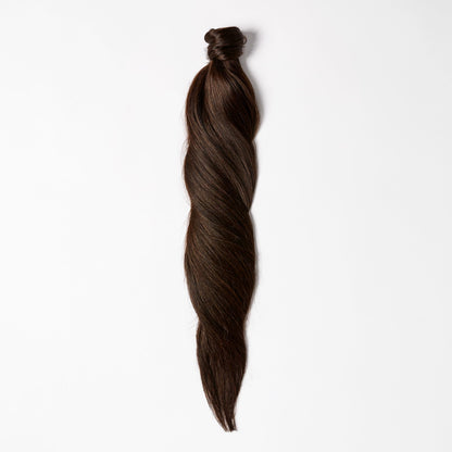 Clip in Ponytail - Dark Chocolate Brown 1B