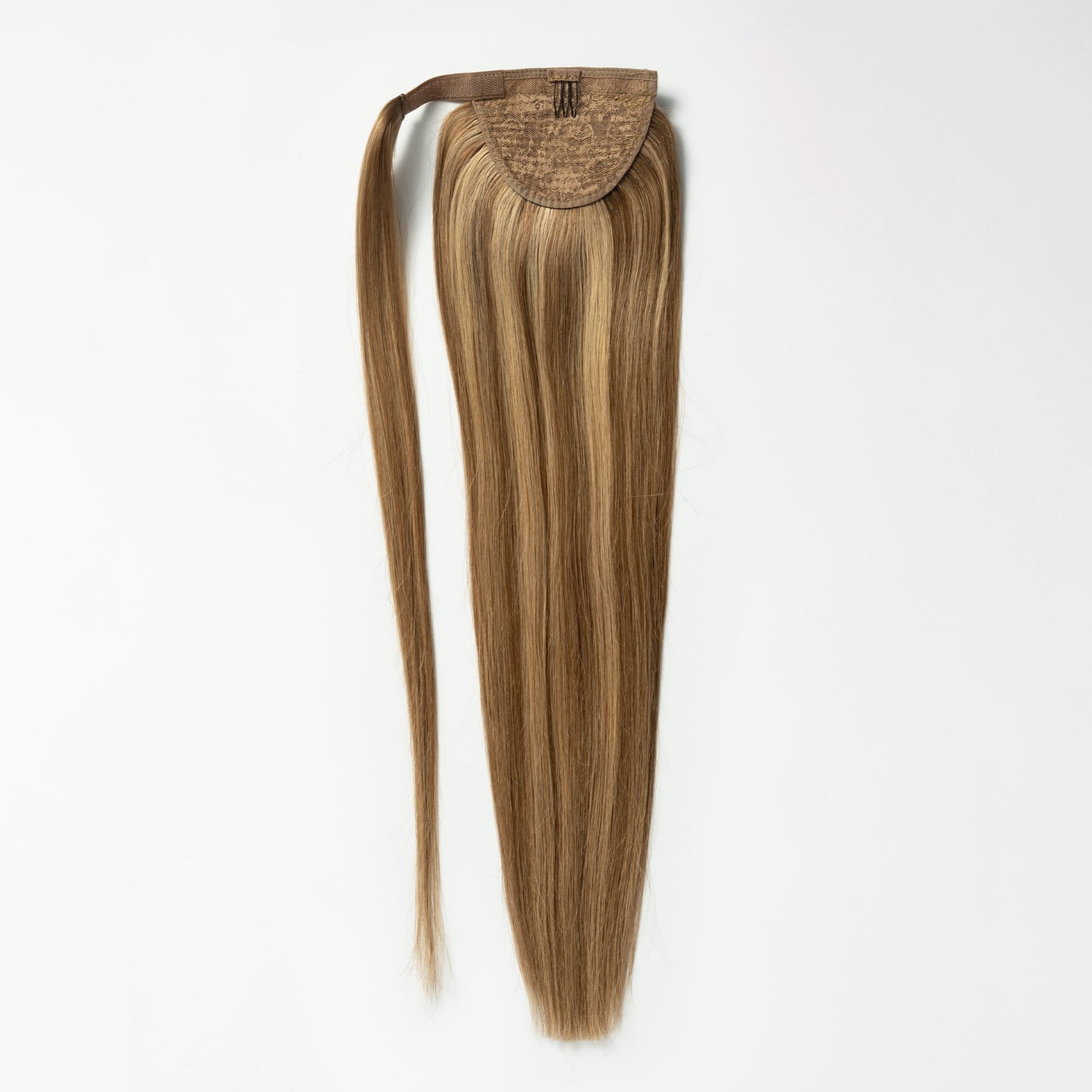 Clip in Ponytail - Natural Brown Mix 3/10