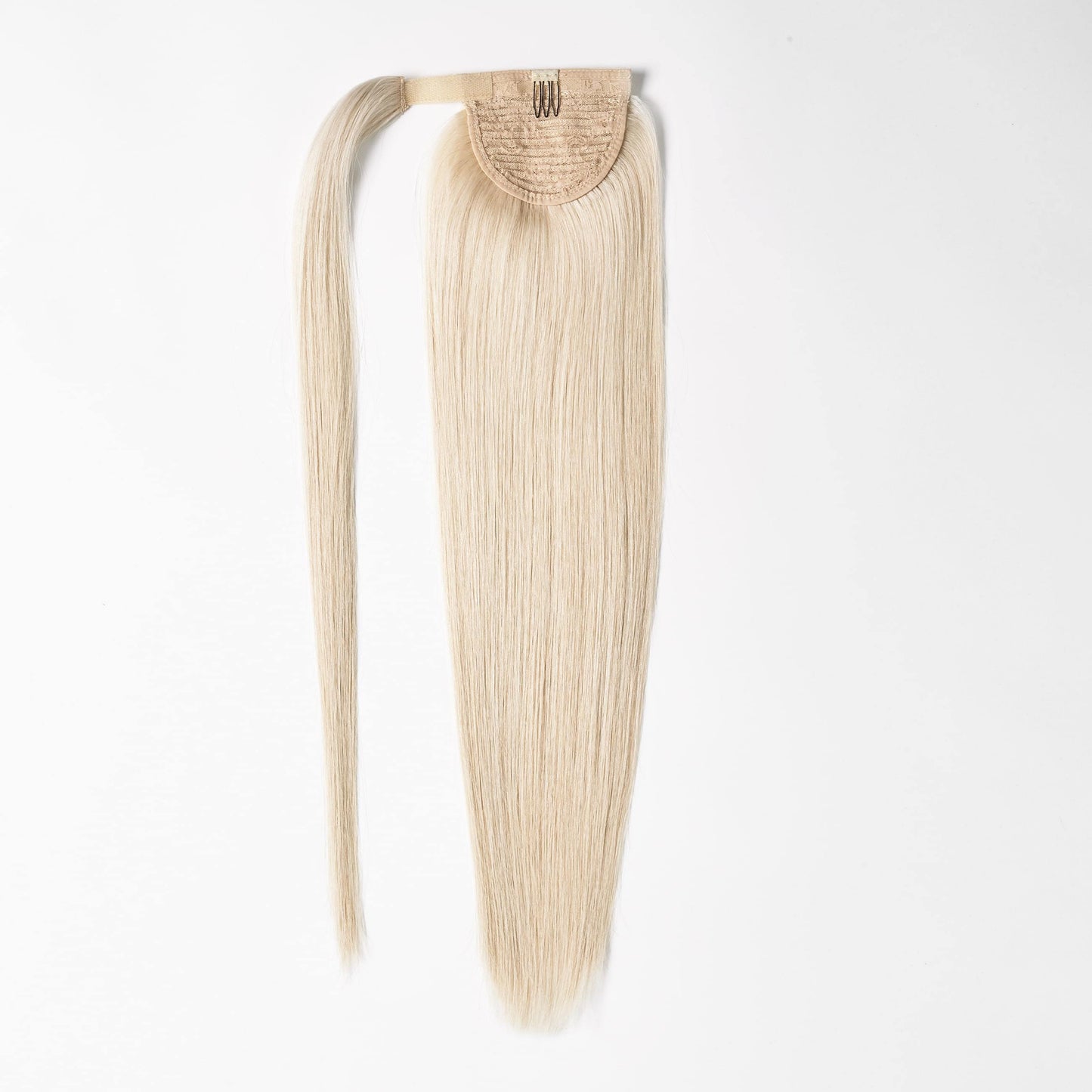 Clip in Ponytail - Light Ash Blonde 60B