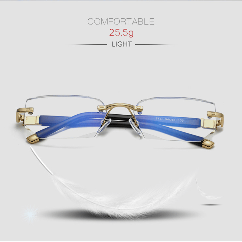 ✨Sapphire high hardness ✨Anti blue progressive Far And Near Dual-Use Reading Glasses