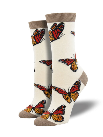 Monarchy Socks - MED - Ivory